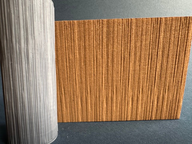 wooden boards - textured roller H0