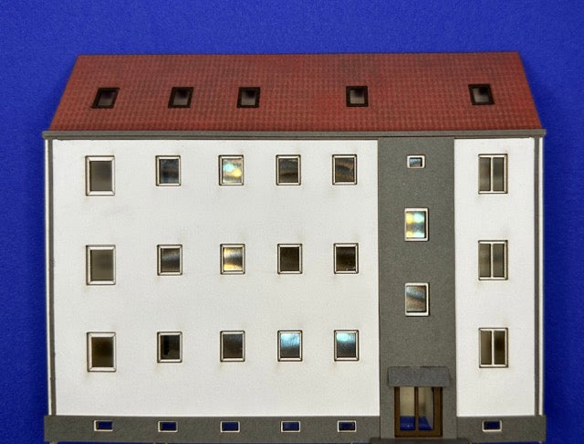 Multi-family house in relief construction - H0 kit - pre-order!!!! Delivery from March 2025