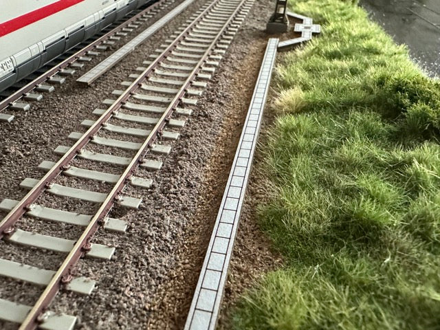 Cable shafts 1:87 for track bed Era VI